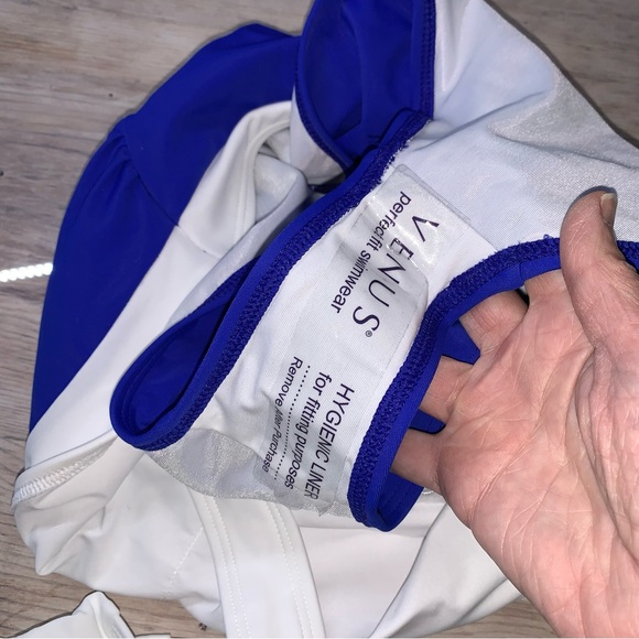 NWT Venus Cobalt Tummy Control Halter One Piece Swimsuit - Picture 6 of 8